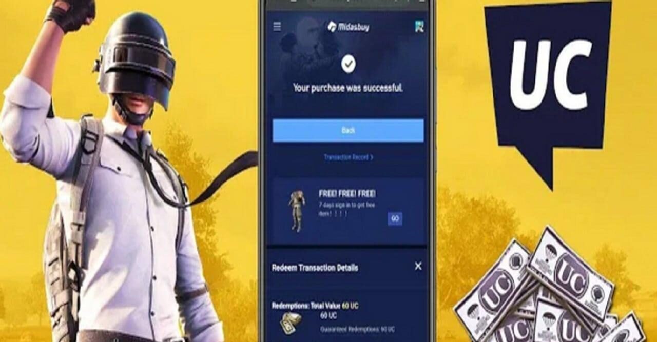 شحن شدات PUBG MOBILE