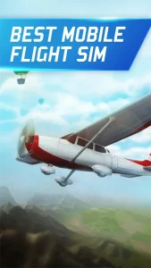 Flight Pilot Simulator 3D مهكرة 2