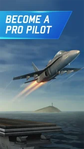 Flight Pilot Simulator 3D مهكرة 4