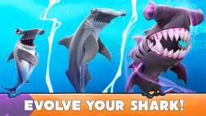 Hungry Shark Evolution مهكرة 3