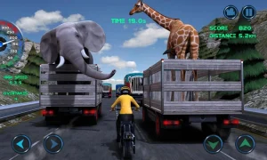 Moto Traffic Race مهكرة 4