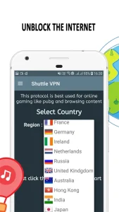 Shuttle VPN مهكر 1