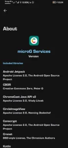 Vanced microG Services مهكر 4